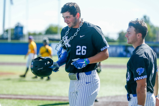 Jacob Plastiak.

Kentucky defeats Lipscomb 14 - 4.

Photo by Sarah Caputi | UK Athletics