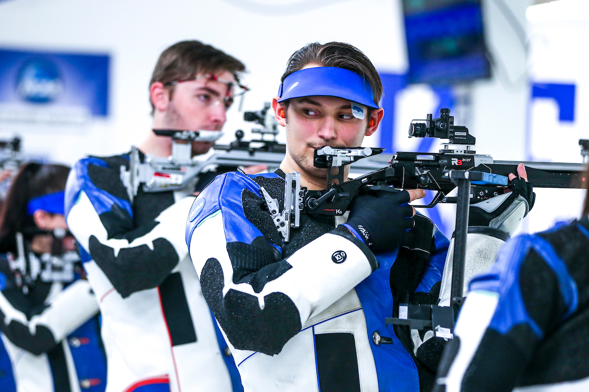 Richard Clark.Kentucky Rifle competes against Memphis.Photo by Grace Bradley | UK Athletics