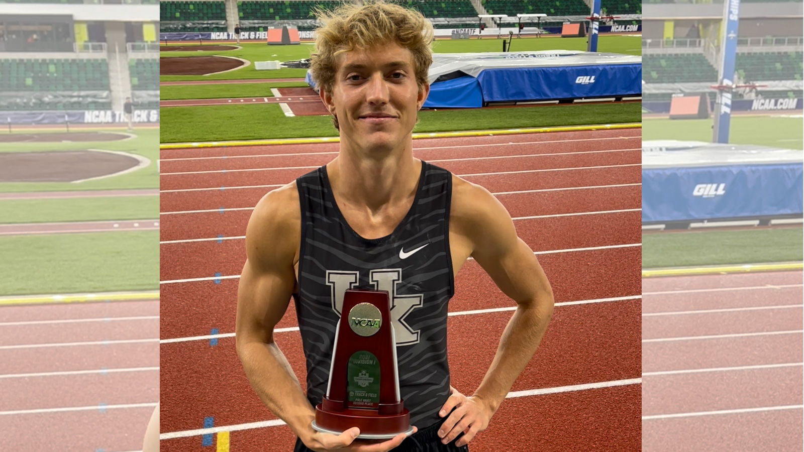 Keaton Daniel Wins Silver Medal, Josh Sobota Places Fifth at NCAA Track and Field Championships