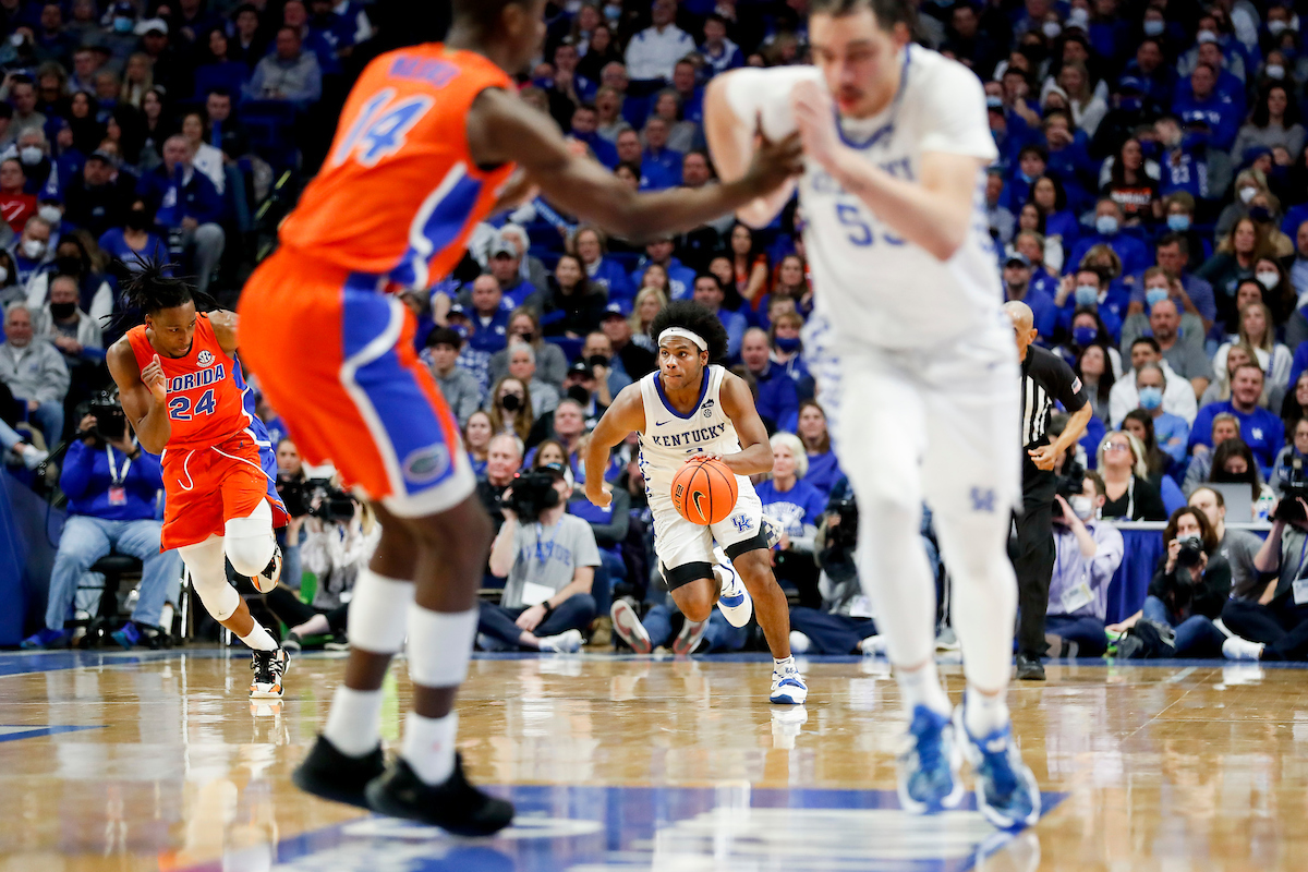 Sahvir Wheeler. Lance Ware.

Kentucky beat Florida 78-57.

Photos by Chet White | UK Athletics