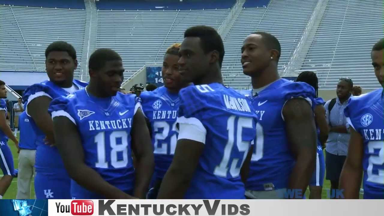 Kentucky Wildcats TV: Football Media Day Behind the Scenes