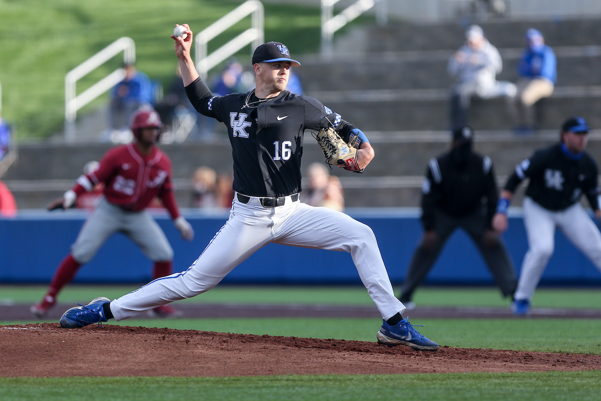 Cole Stupp.

Kentucky loses to Alabama 10 - 1.

Photo by Sarah Caputi | UK Athletics