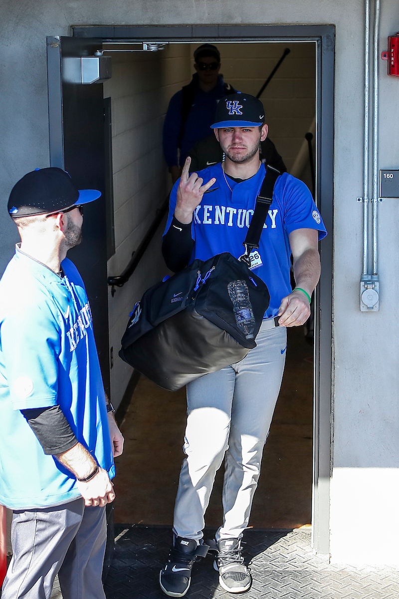 Jacob Plastiak.

Kentucky beats Jacksonville State 6-2.

Photo by Sarah Caputi | UK Athletics