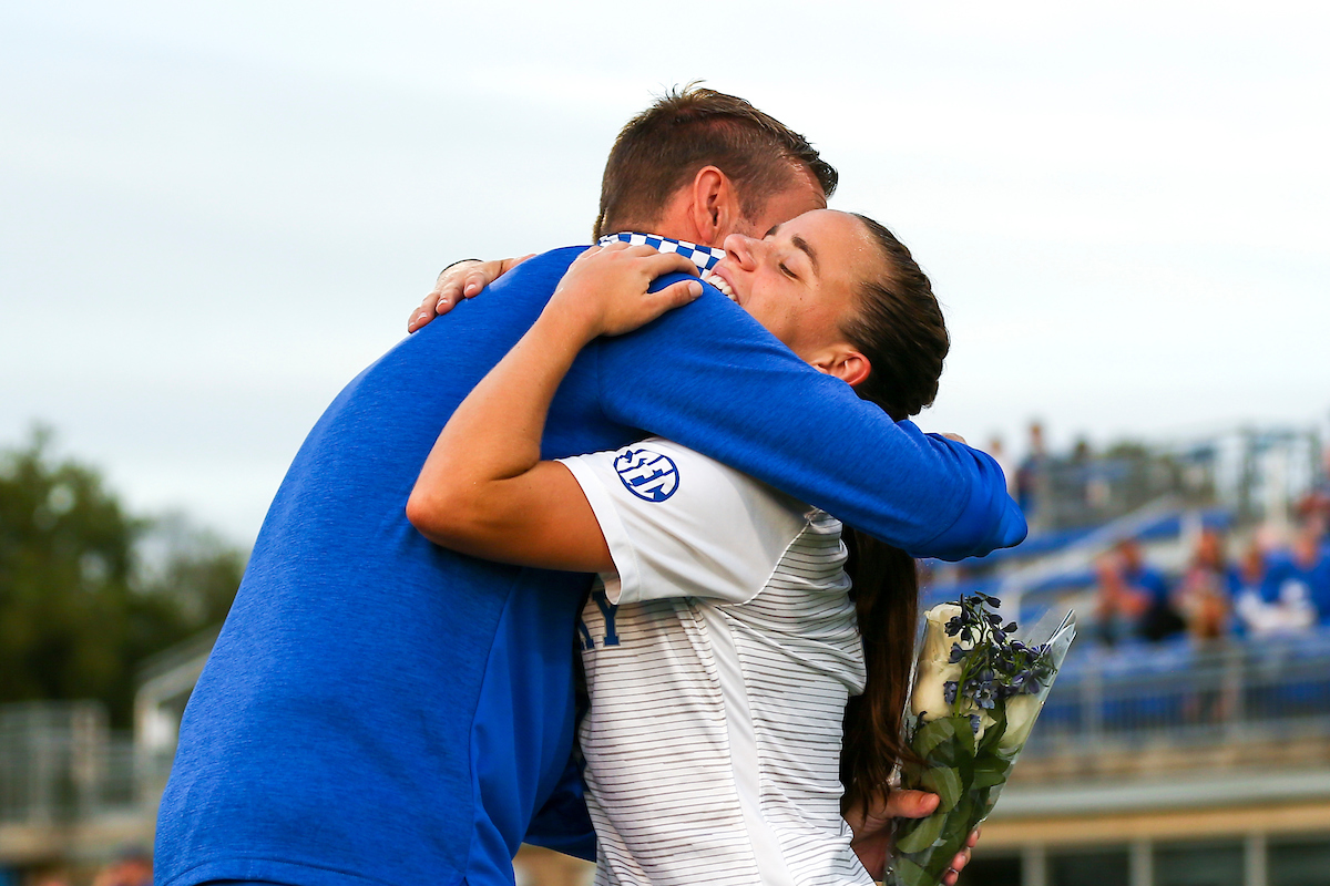 Marissa Bosco.

Women’s Soccer Senior Night.

Photo by Grace Bradley | UK Athletics