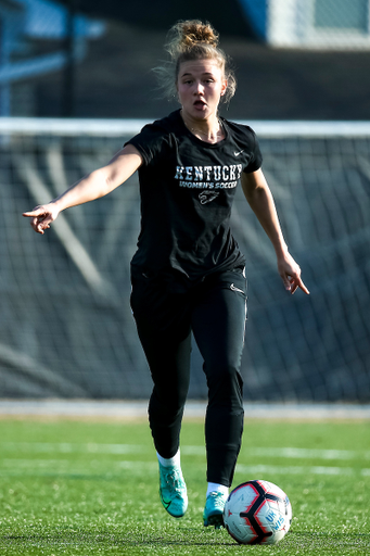 Ulfa Ulfarsdottir.

Kentucky Women’s Soccer Practice. 

Photo by Eddie Justice | UK Athletics
