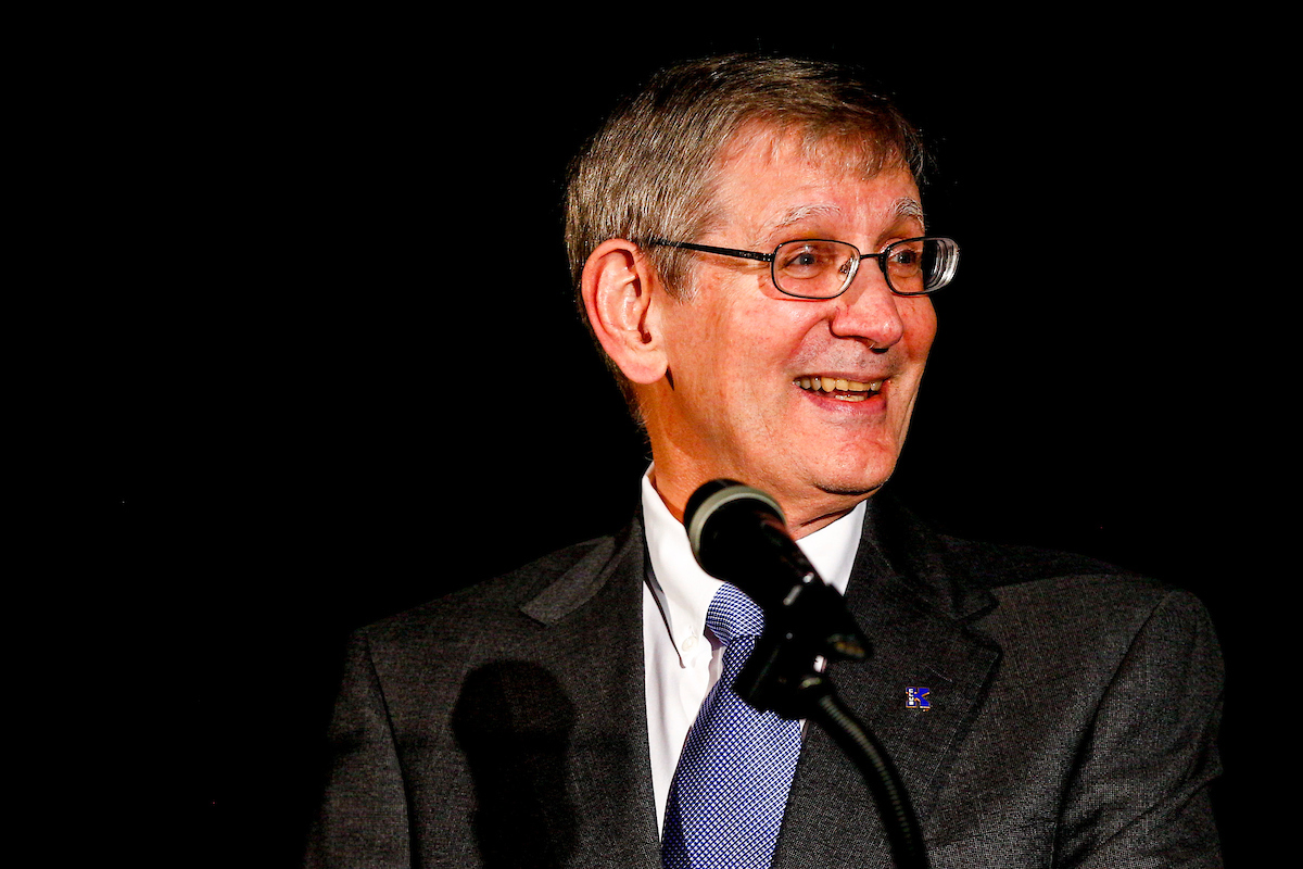 Vic Nelson. 

UK Athletics Hall of Fame. 

Photo by Eddie Justice | UK Athletics