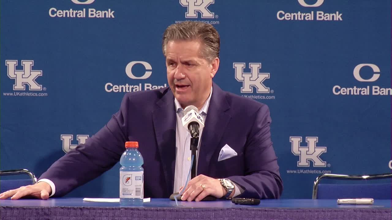 MBB: Coach Calipari - TSU Postgame