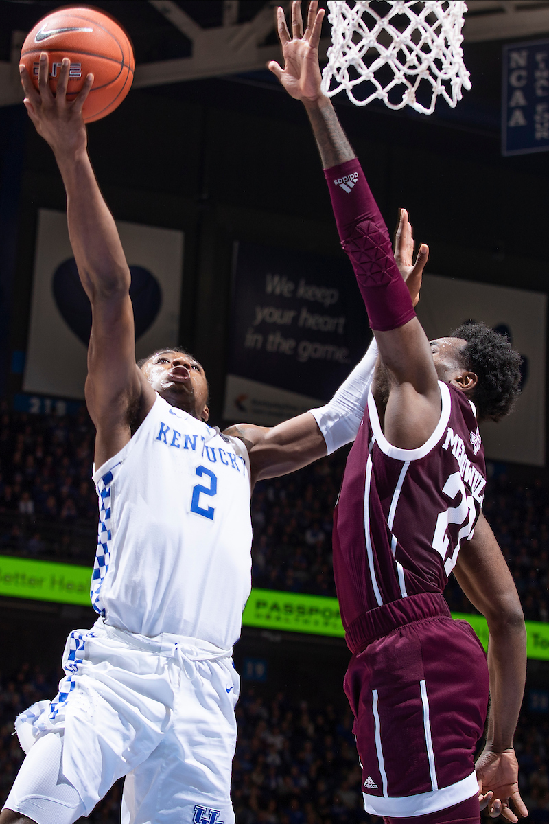 Ashton Hagans.

Kentucky beat Texas A&M 85-74 on Tuesday, January 8, 2019.

Photo by Chet White | UK Athletics