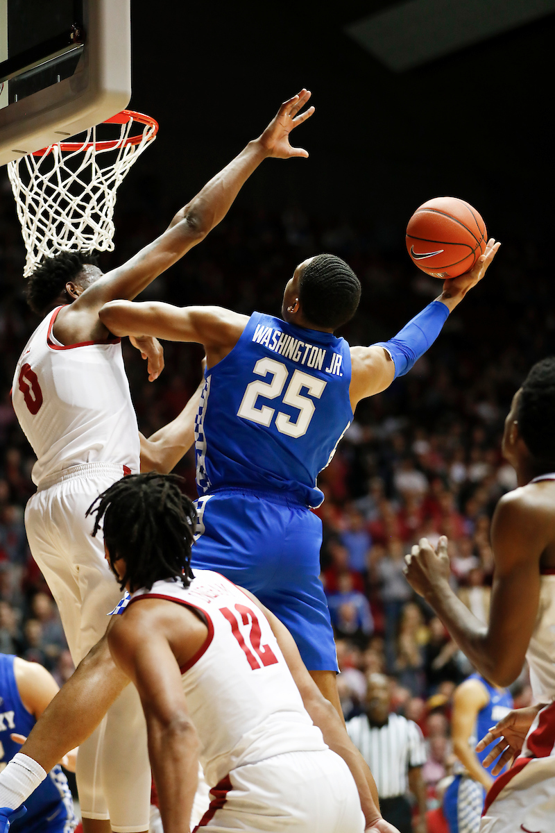 PJ Washington. 

Kentucky falls to Alabama 77-75 on Saturday, January 5, 2019, at Coleman Coliseum in Tuscaloosa, AL.

Photo by Chet White | UK Athletics