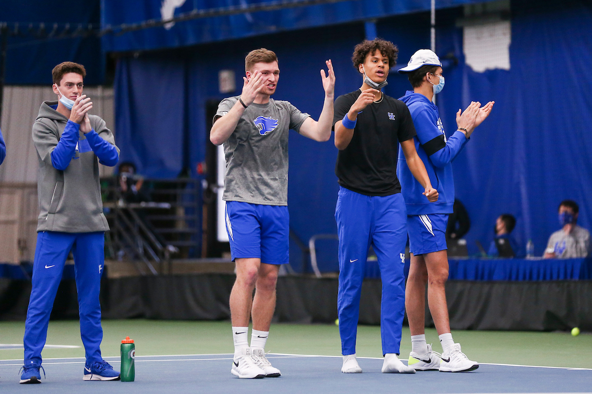 Team.

Kentucky defeats Virginia Tech 5-2.

Photo by Grace Bradley | UK Athletics