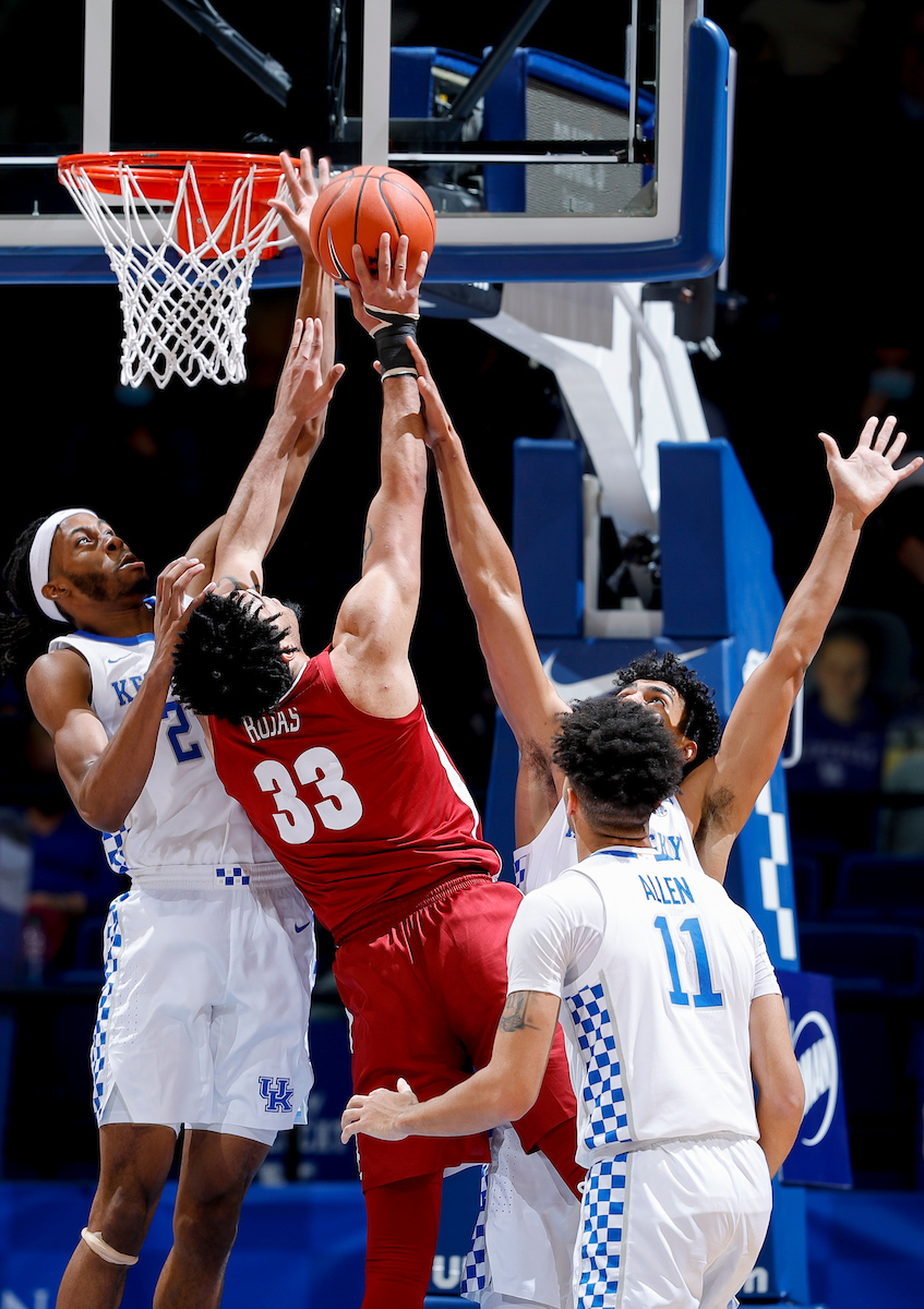 Isaiah Jackson. Lance Ware.

Kentucky loses to Alabama, 85-65.

Photo by Chet White | UK Athletics
