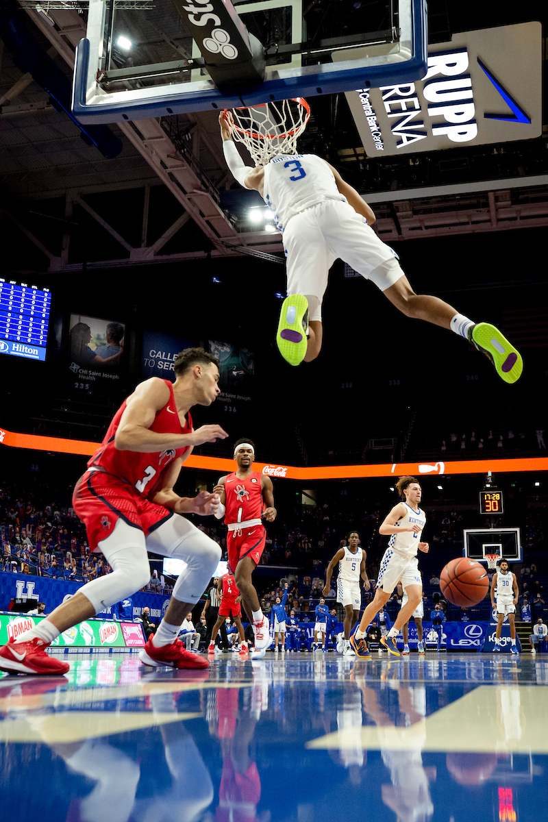 Brandon Boston Jr.

Kentucky falls to Richmond, 76-64.

Photo by Chet White | UK Athletics