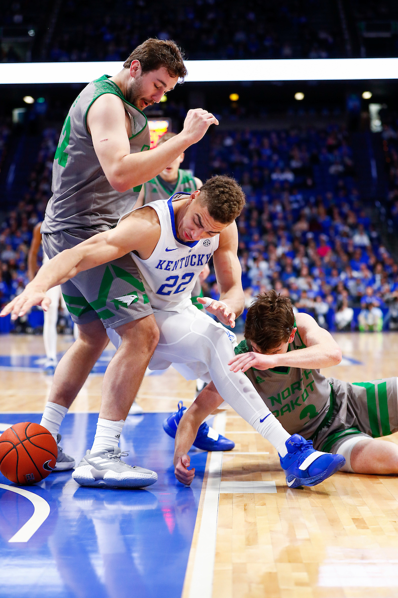 Reid Travis.

Men's basketball beats North Dakota 96-58.

Photo by Chet White | UK Athletics