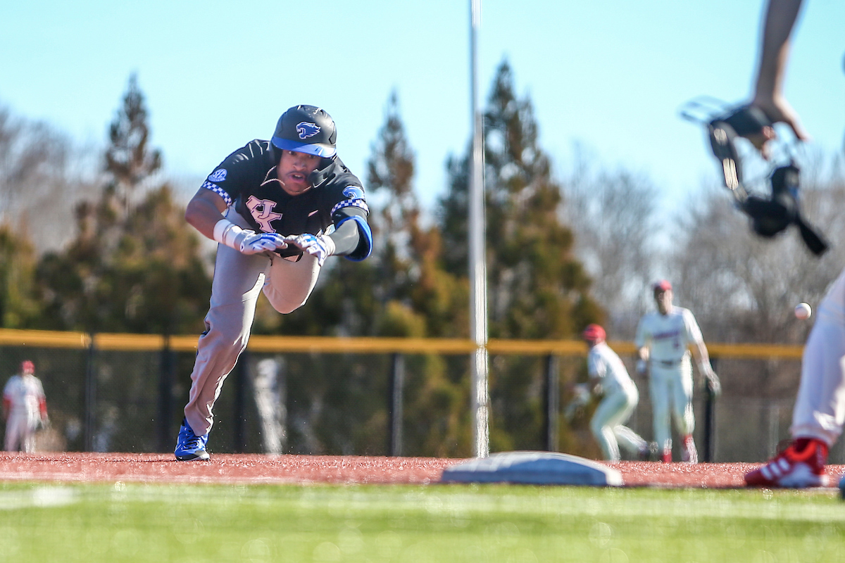Daniel Harris IV.

Kentucky defeats Jacksonville State 15-1.

Photo by Sarah Caputi | UK Athletics