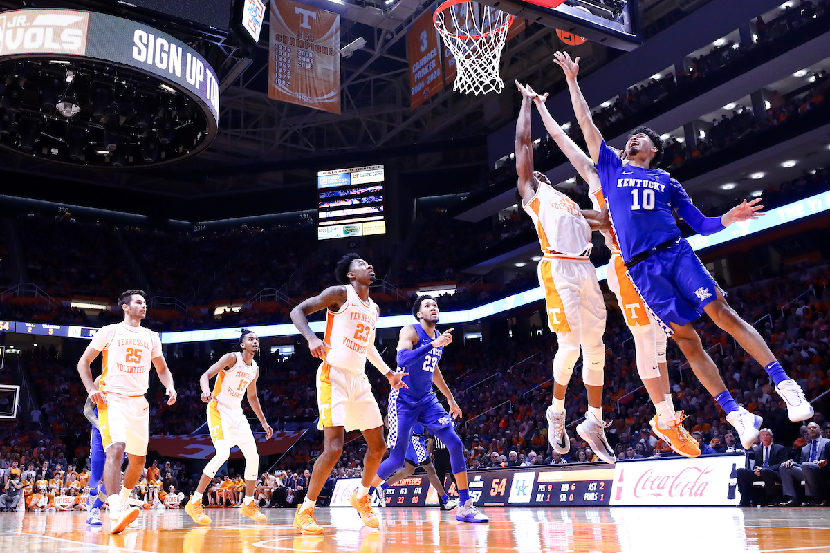 Johnny Juzang.

Kentucky beat Tennessee, 77-64.

Photo by Elliott Hess | UK Athletics
