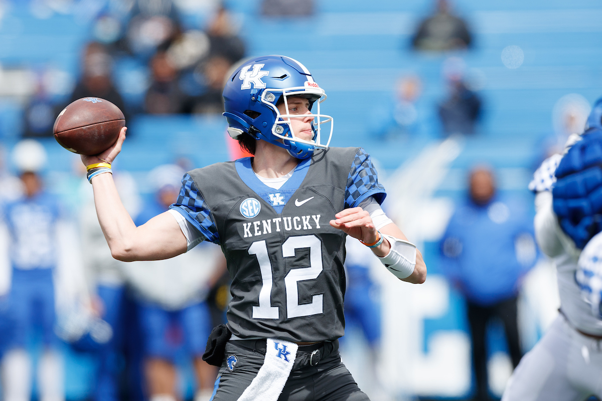 Kaiya Sheron.

The Blue-White Spring Game.

Elliott Hess | UK Athletics