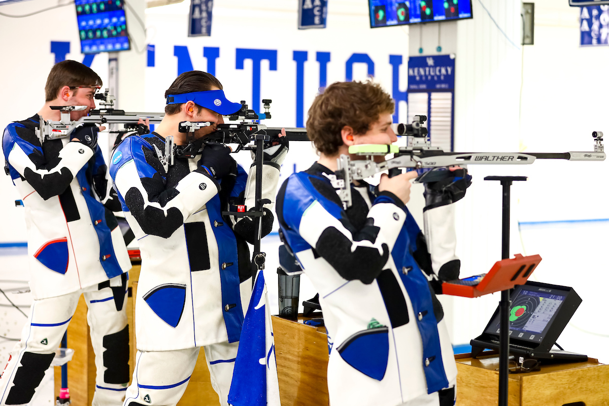 Richard Clark. 

Kentucky Rifle vs Morehead St.

Photo by Eddie Justice | UK Athletics
