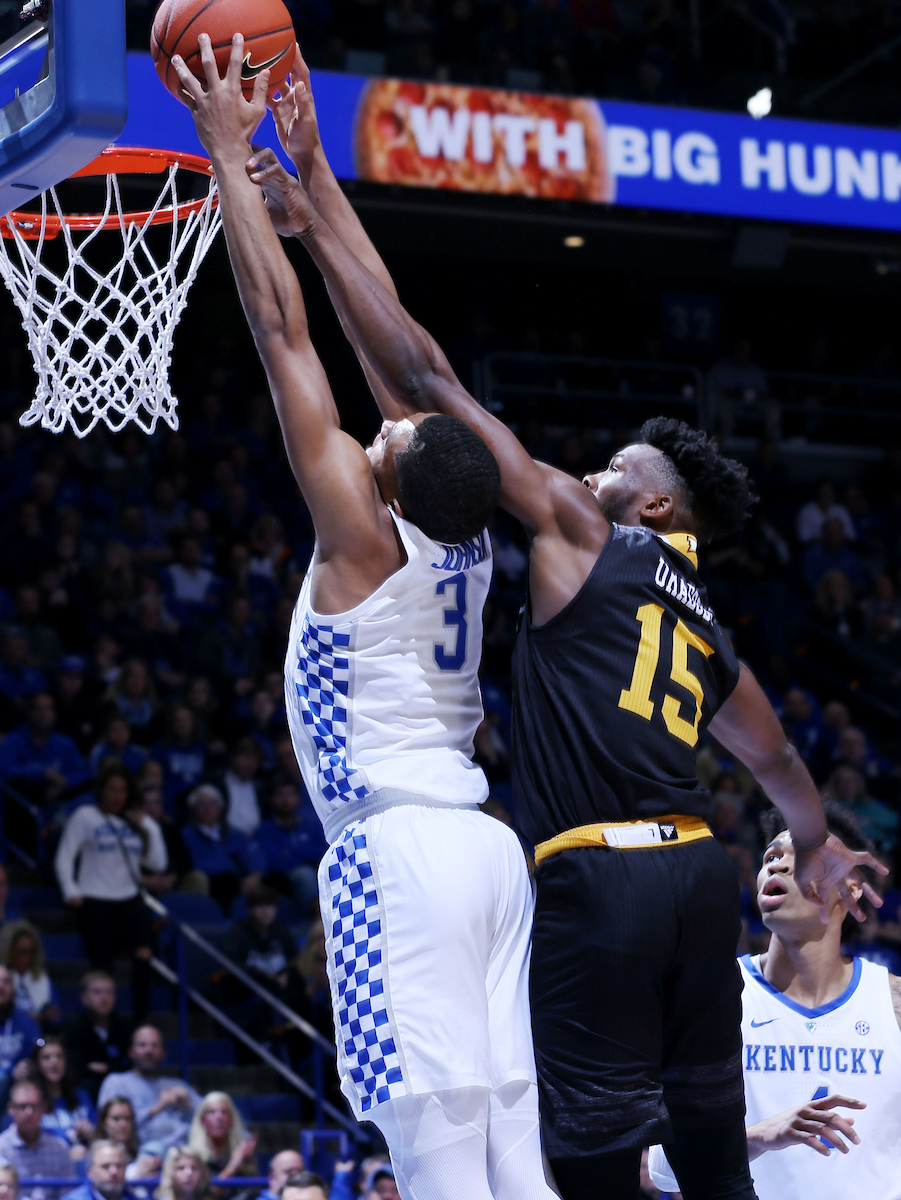 Keldon Johnson

UK Men's Basketball beat Winthrop University 87-74 on Wednesday, November 21, 2018.

Photo by Britney Howard  | UK Athletics