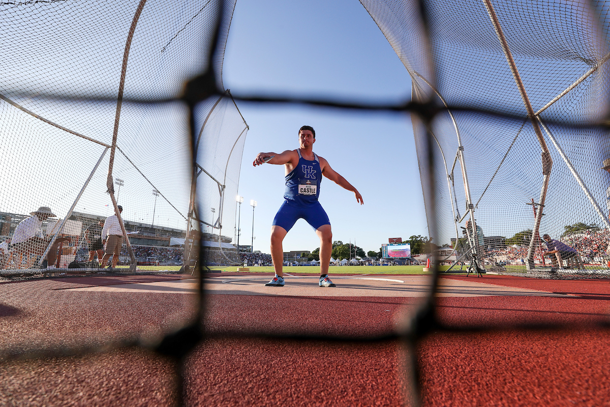 Noah Castle.

2019 NCAA Track and Field Championships

Photo by Isaac Janssen | UK Athletics