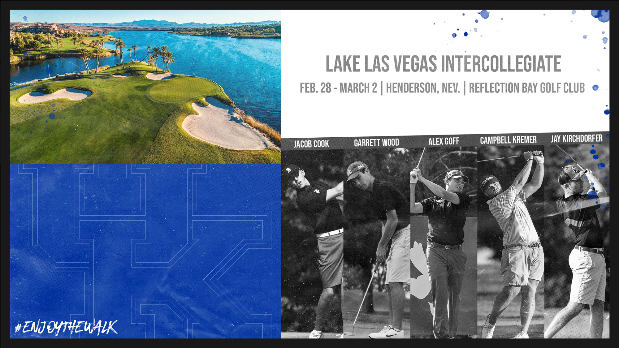 Men’s Golf Opens Spring Season at Lake Las Vegas Invite