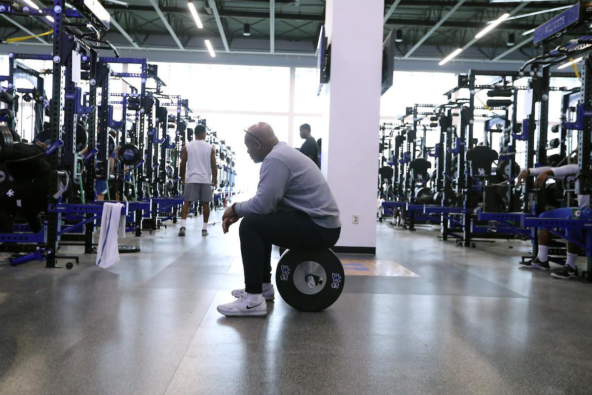 Corey Edmond.

Photo by Quinn Foster | UK Athletics