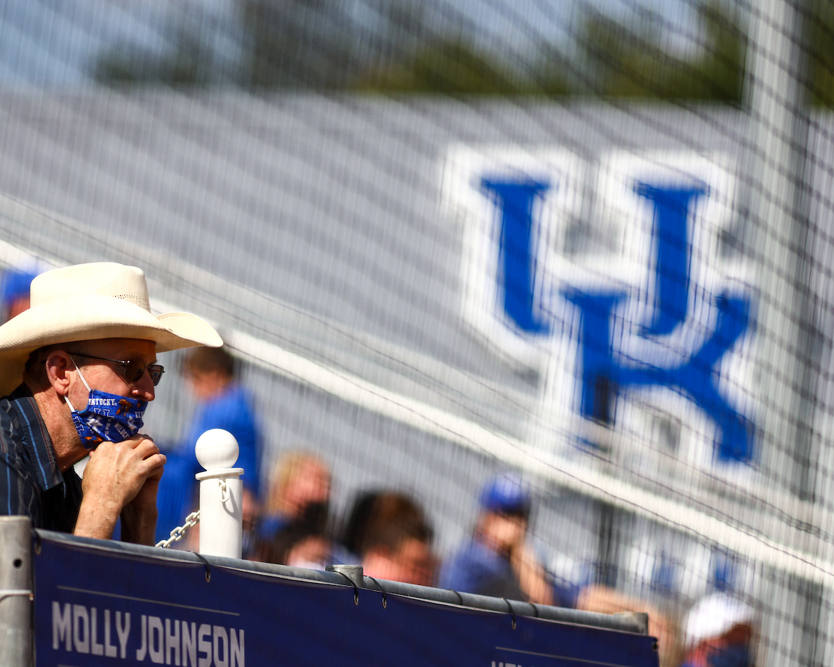 Fan. 

Kentucky loses to LSU 10-4. 

Photo by Eddie Justice | UK Athletics
