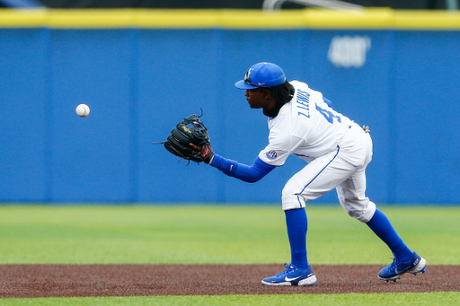 Zeke Lewis. 

Kentucky beats Milwaukee, 9-3. 

Photo By Barry Westerman | UK Athletics