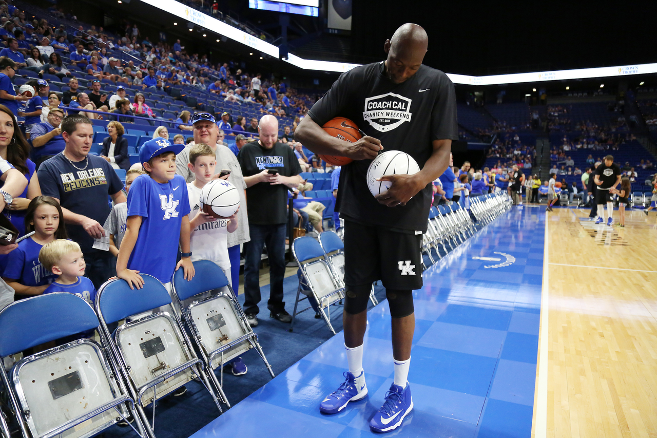 Former Kentucky men's basketball players across a number of decades came back to Rupp Arena for the 2017 UK Alumni Charity Series. 