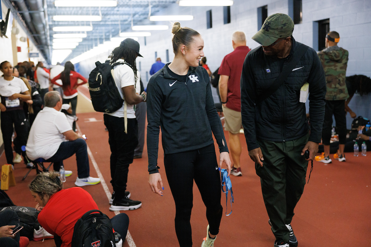 Abby Steiner.

Day 1 of NCAA Track and Field Championship.

Photo by Elliott Hess | UK Athletics