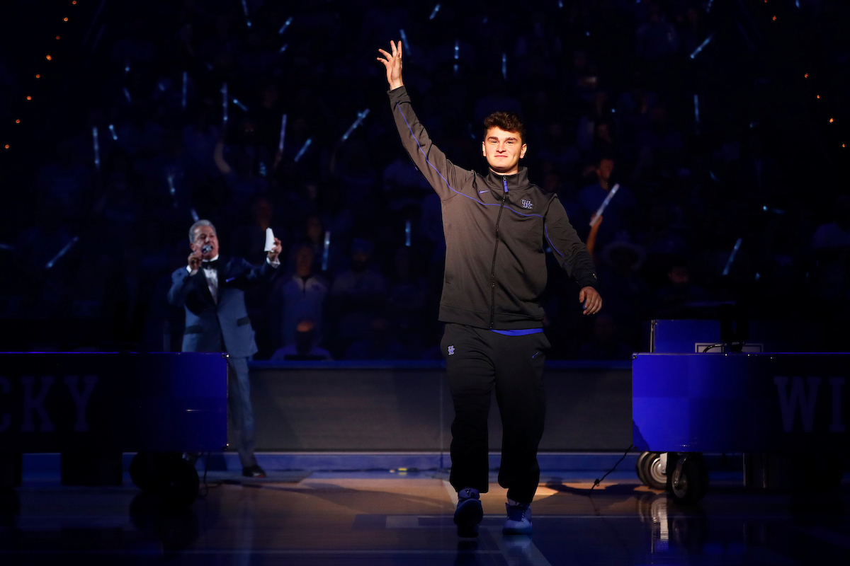 Riley Welch.

2019 Big Blue Madness

Photo by Chet White | UK Athletics