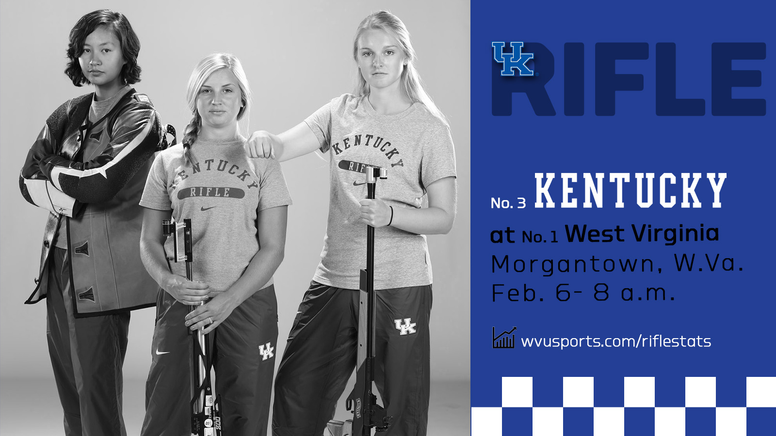 UK Rifle Set for Matchup at No. 1 West Virginia