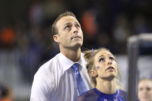 UK Gymnastics in action against Florida on Friday, January 19, 2018 at Memorial Coliseum in Lexington, Ky.

Photos by Noah J. Richter | UK Athletics