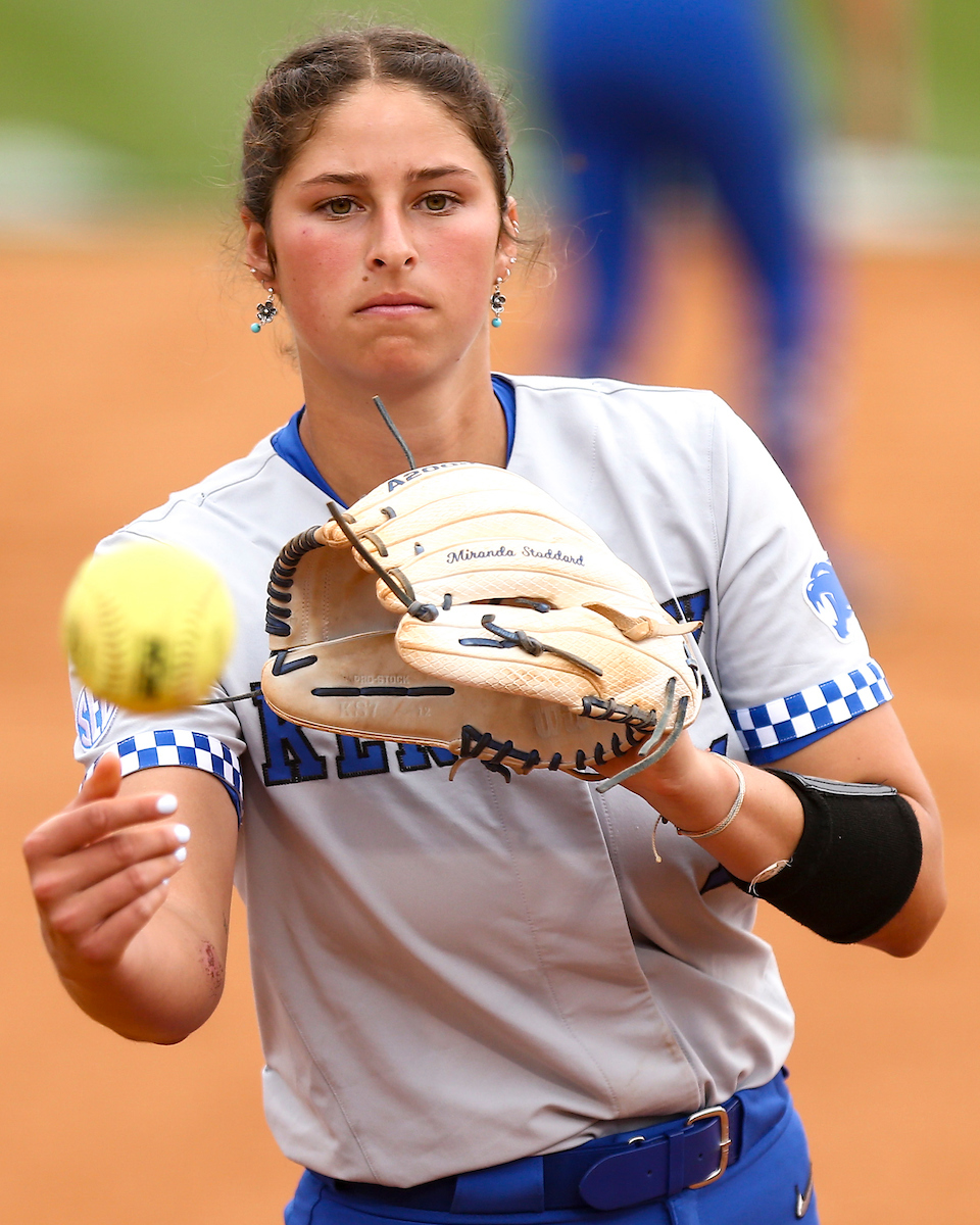 Miranda Stoddard.

Kentucky beats Mississippi State 7-3.

Photo by Grace Bradley | UK Athletics