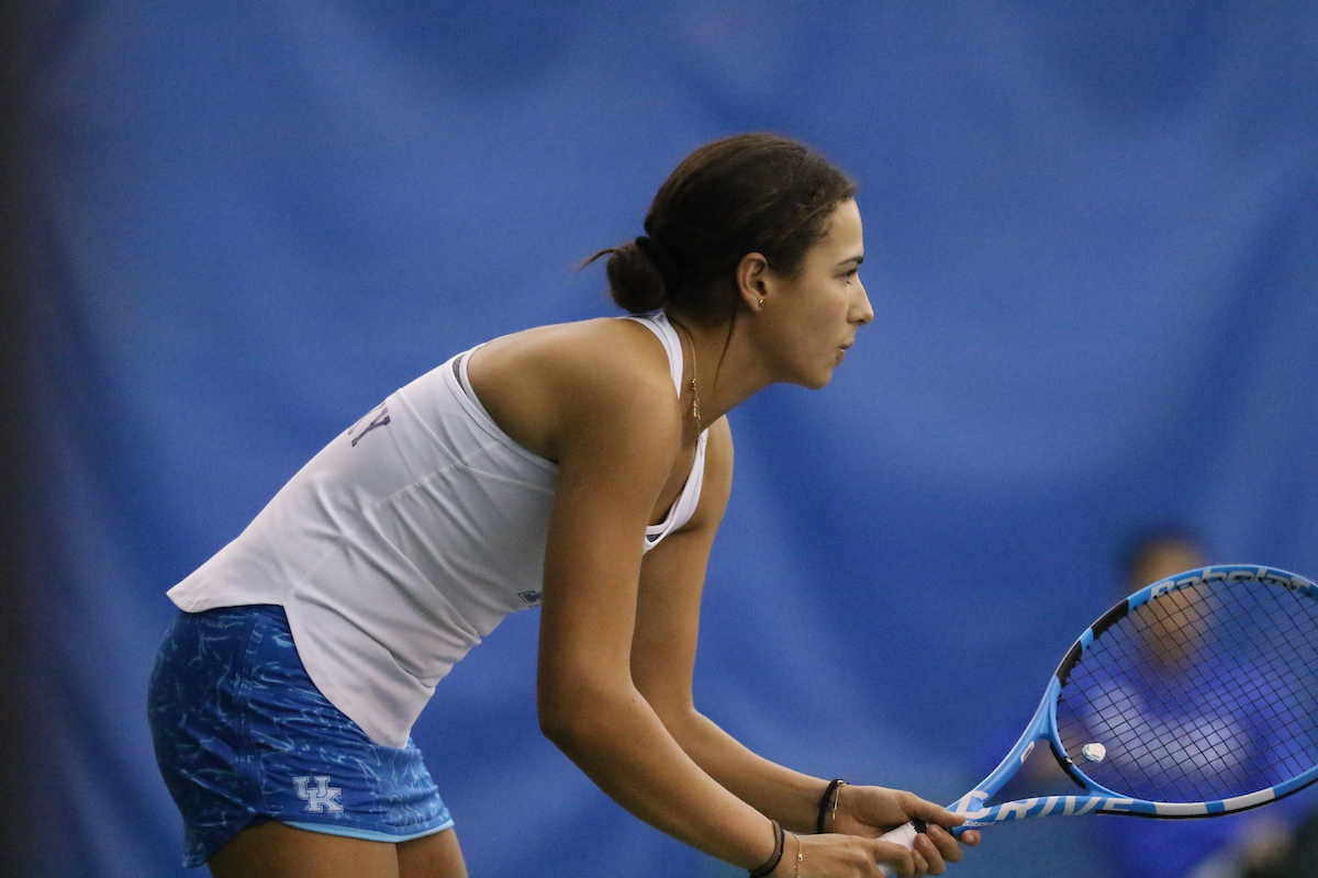 UK Women's Tennis in action against NC State on Saturday, January 27, 2018 at the Hilary J. Boone Tennis Center in Lexington, Ky.

Photos by Noah J. Richter | UK Athletics