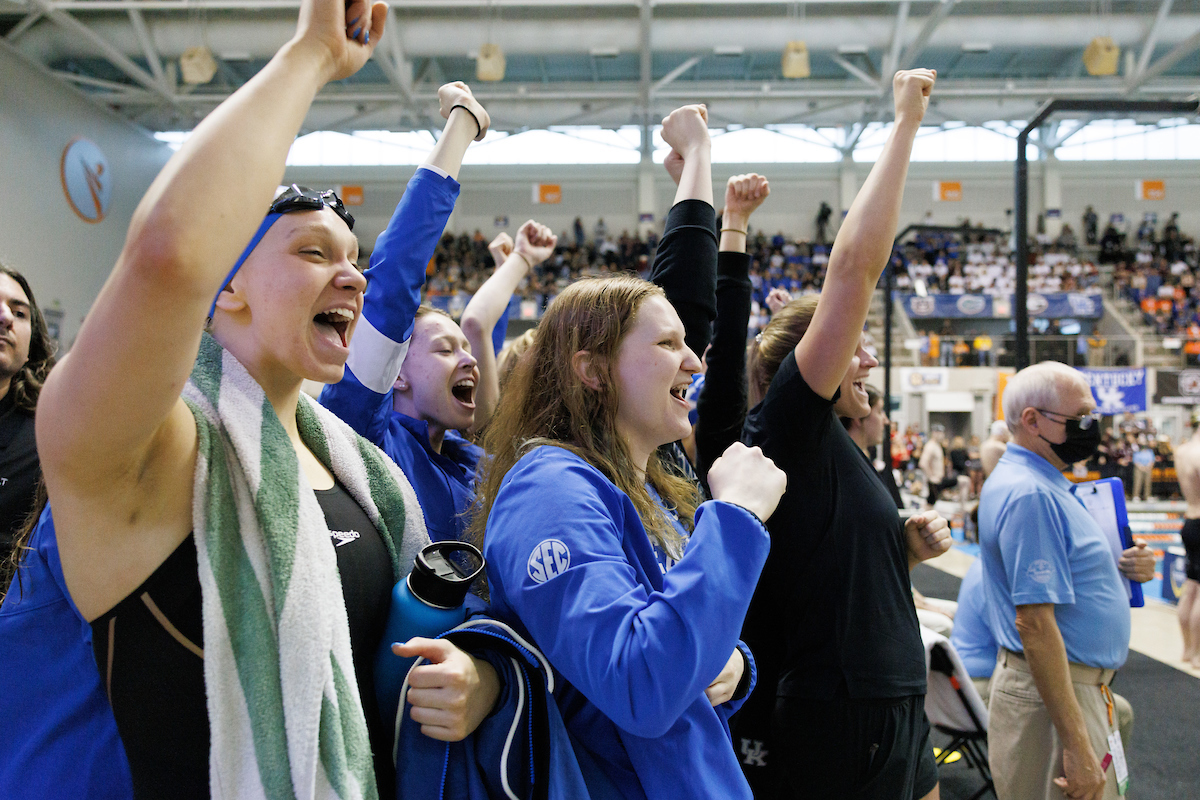 Riley Gaines. 2022 SEC Scholar-Athlete of the Year.

Day four of the SEC Swim and Dive Championship.

Photo by Elliott Hess | UK Athletics