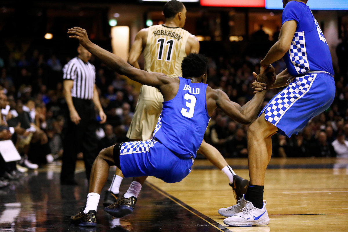 Hamidou Diallo.

The University of Kentucky men's basketball team beat Vanderbilt 74-67 at Memorial Gymnasium in Nashville, TN., on Saturday, January 13, 2018.

Photo by Chet White | UK Athletics