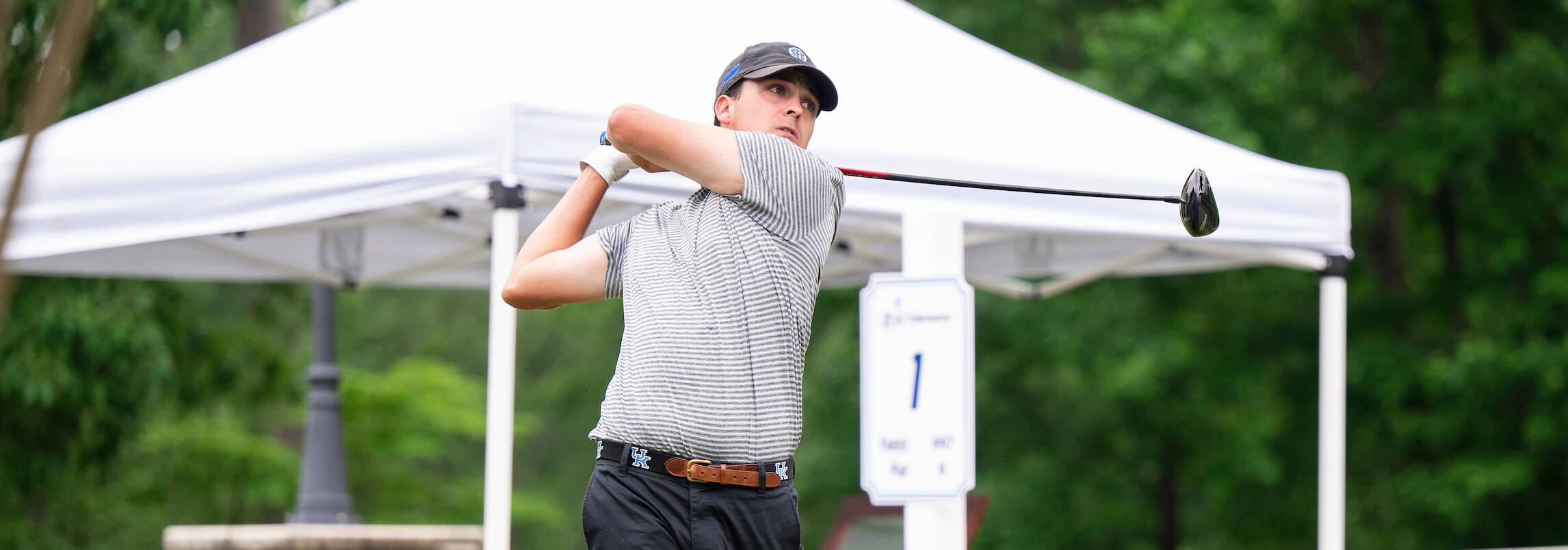 Alex Goff Tied for Eighth with 18 Holes to Play at Auburn Regional