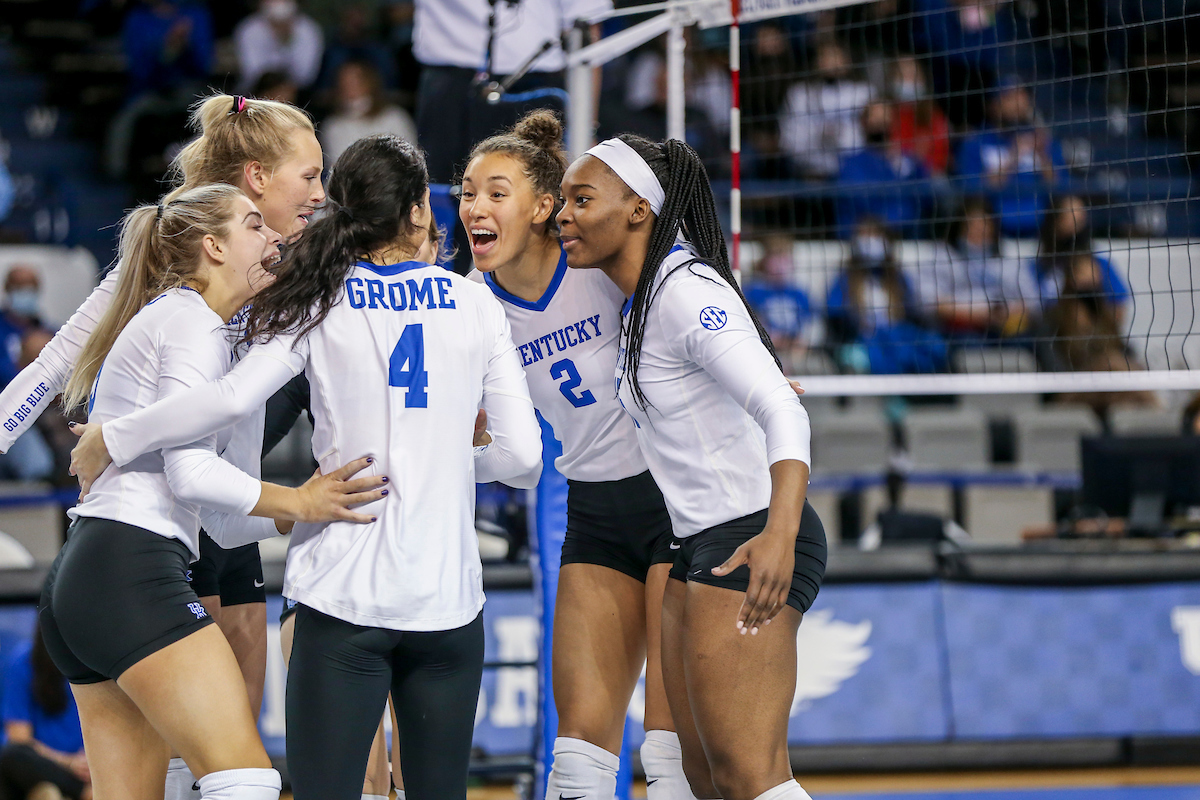 Madi Skinner.

Kentucky sweeps Texas A&M 3 - 0.

Photo by Sarah Caputi | UK Athletics