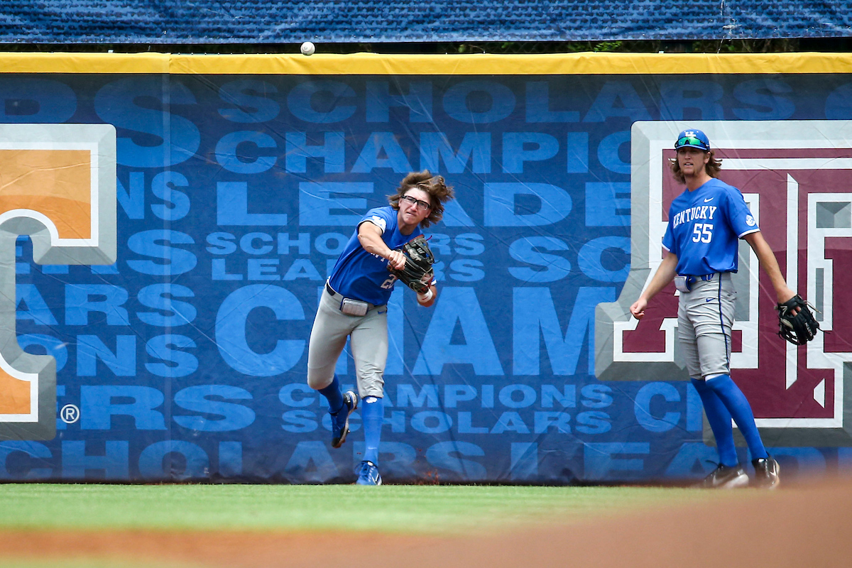 John Thrasher.

Kentucky beats Auburn 3-1.

Photo by Sarah Caputi | UK Athletics
