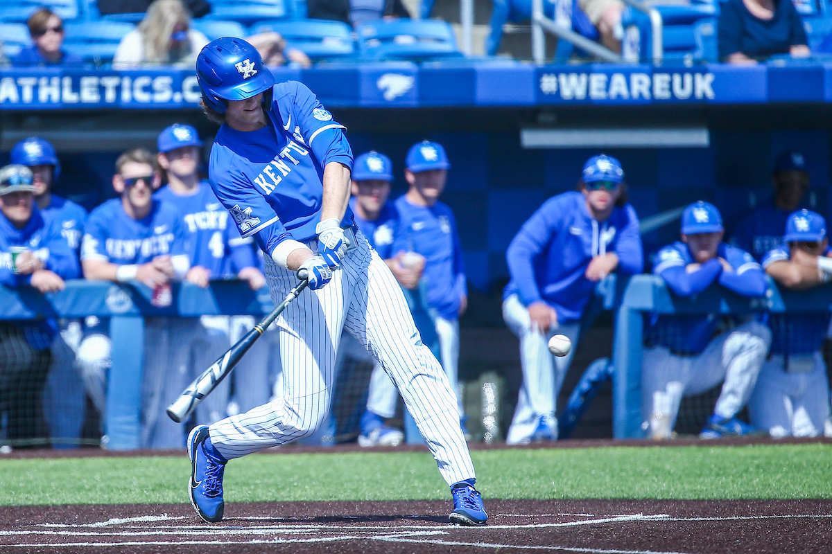 Adam Fogel.

Kentucky defeats High Point 14-3.

Photo by Sarah Caputi | UK Athletics