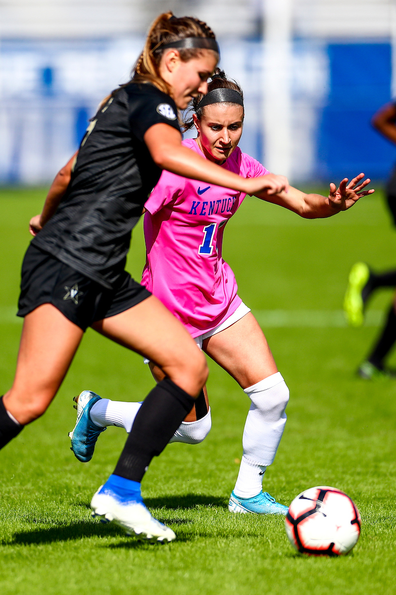 Gina Crosetti. 

Kentucky falls to Vanderbilt 0-1. 

Photo by Eddie Justice | UK Athletics