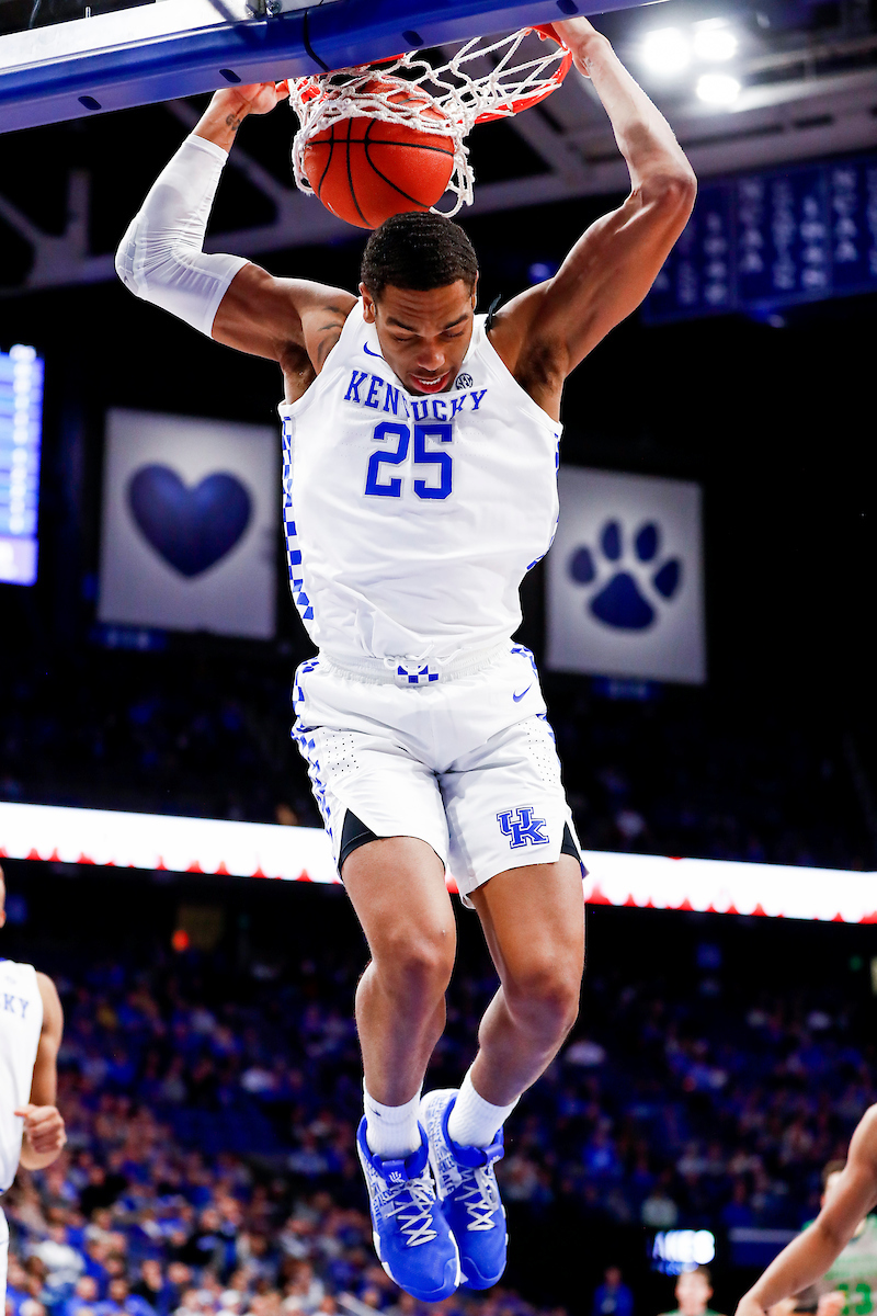 PJ Washington.

Men's basketball beats North Dakota 96-58.

Photo by Chet White | UK Athletics