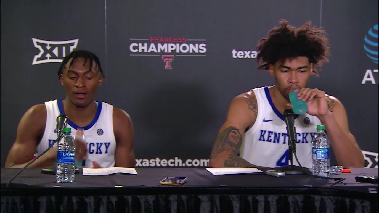 MBB: Quickley and Richards - Texas Tech Postgame