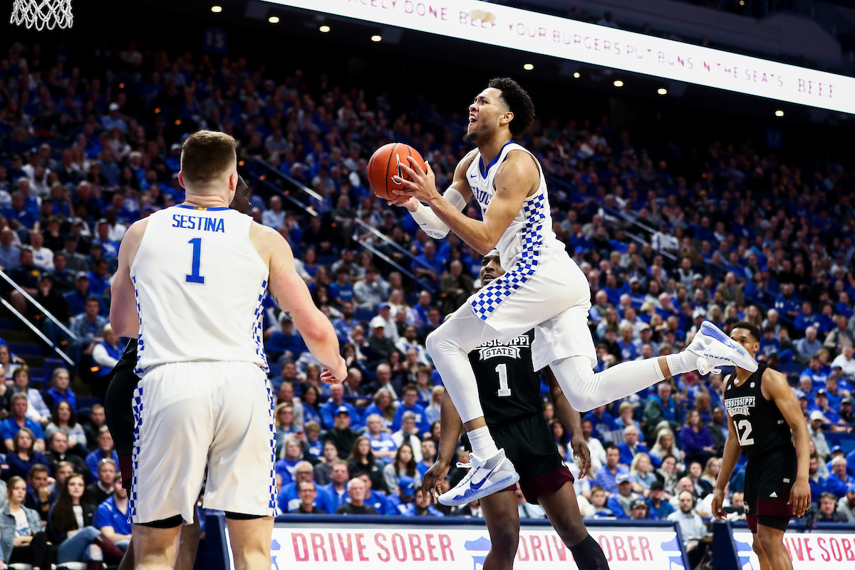 EJ Montgomery.

Kentucky beat Miss St. 80-72.

Photo by Chet White | UK Athletics