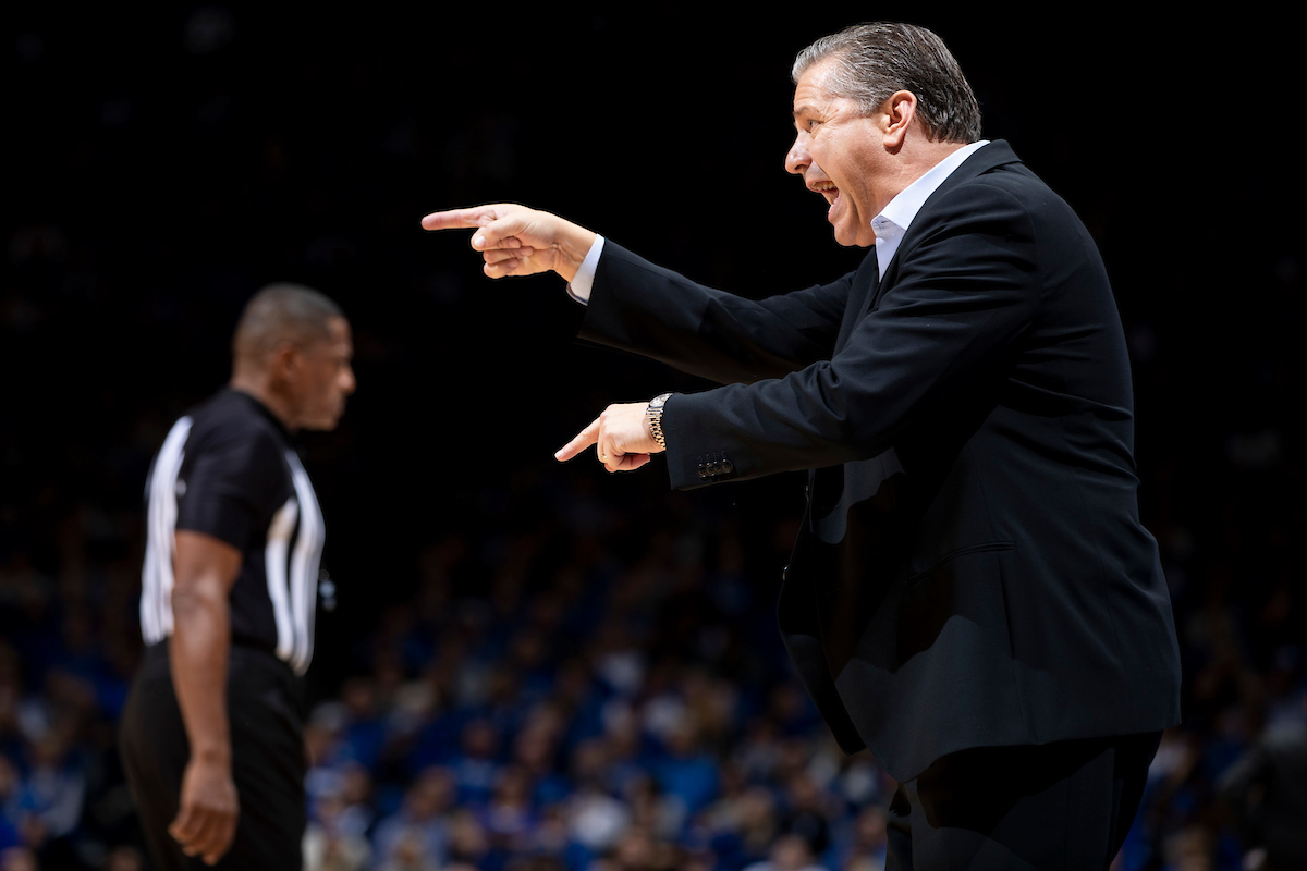John Calipari.

Kentucky beat UAB 69-58.

Photo by Chet White | UK Athletics