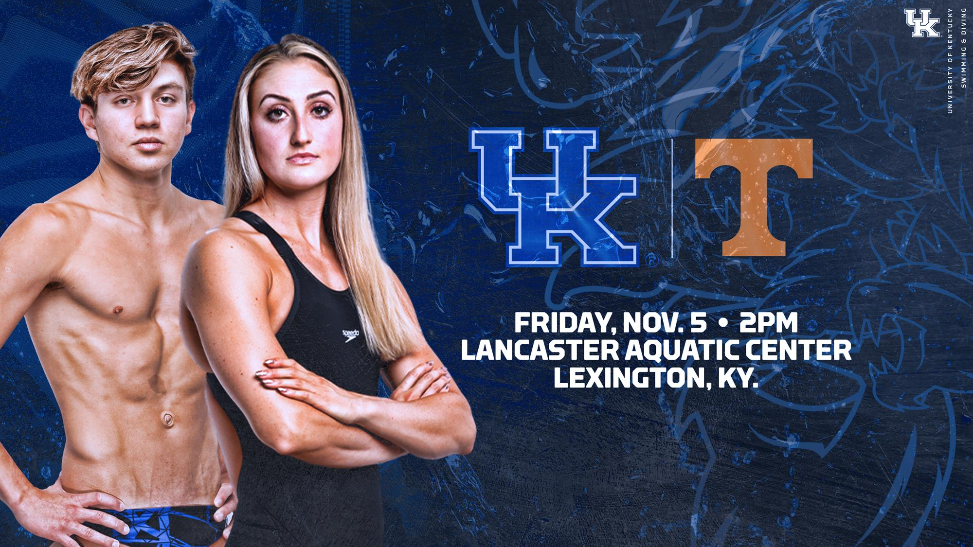 RV/No. 12 Kentucky Hosts No. 17/7 Tennessee on Friday Afternoon