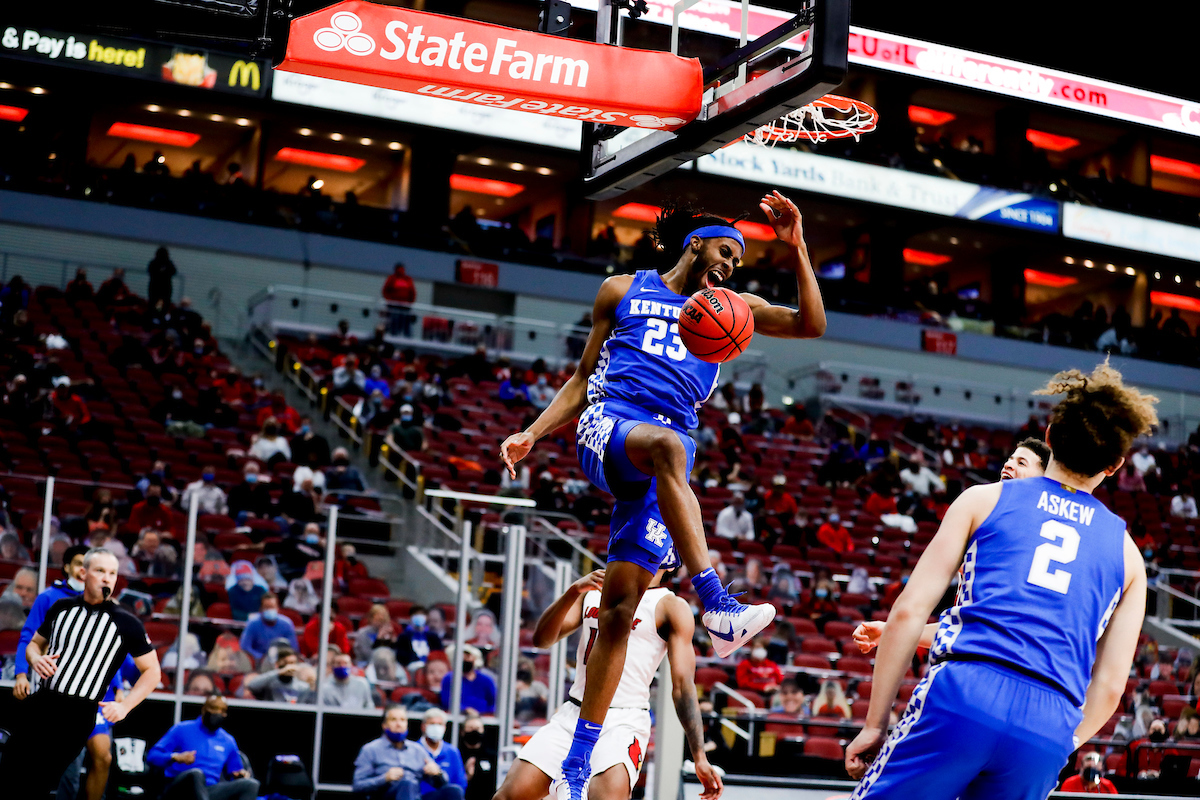 Isaiah Jackson.

Kentucky loses to Louisville 62-59.

Photo by Chet White | UK Athletics