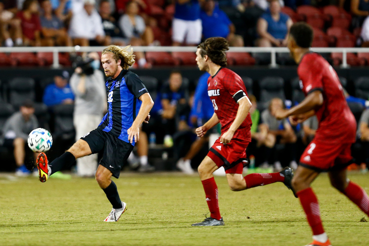 Clay Holstad. 

Kentucky Beat Louisville 3-1. 

Photo By Barry Westerman | UK Athletics