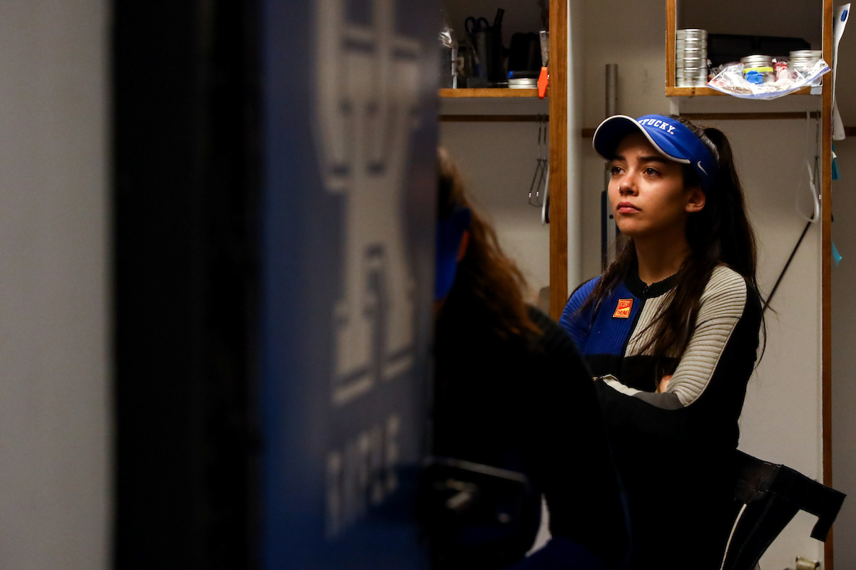 Ruby Gomes. 

Kentucky vs Morehead State rifle.

Photo by Eddie Justice | UK Athletics