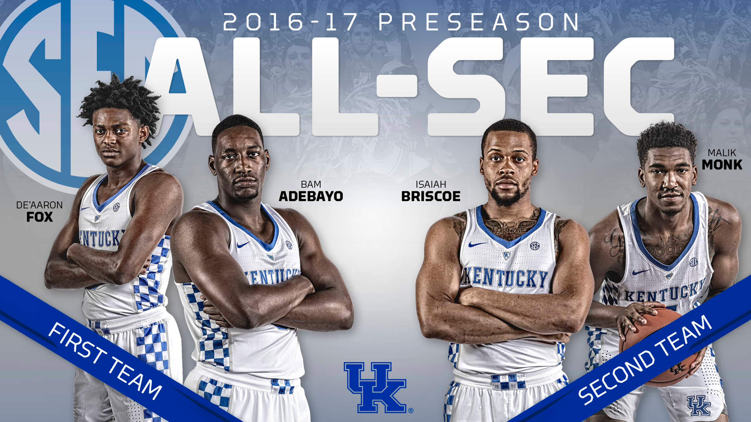 Four Wildcats Named Preseason All-SEC by League Coaches